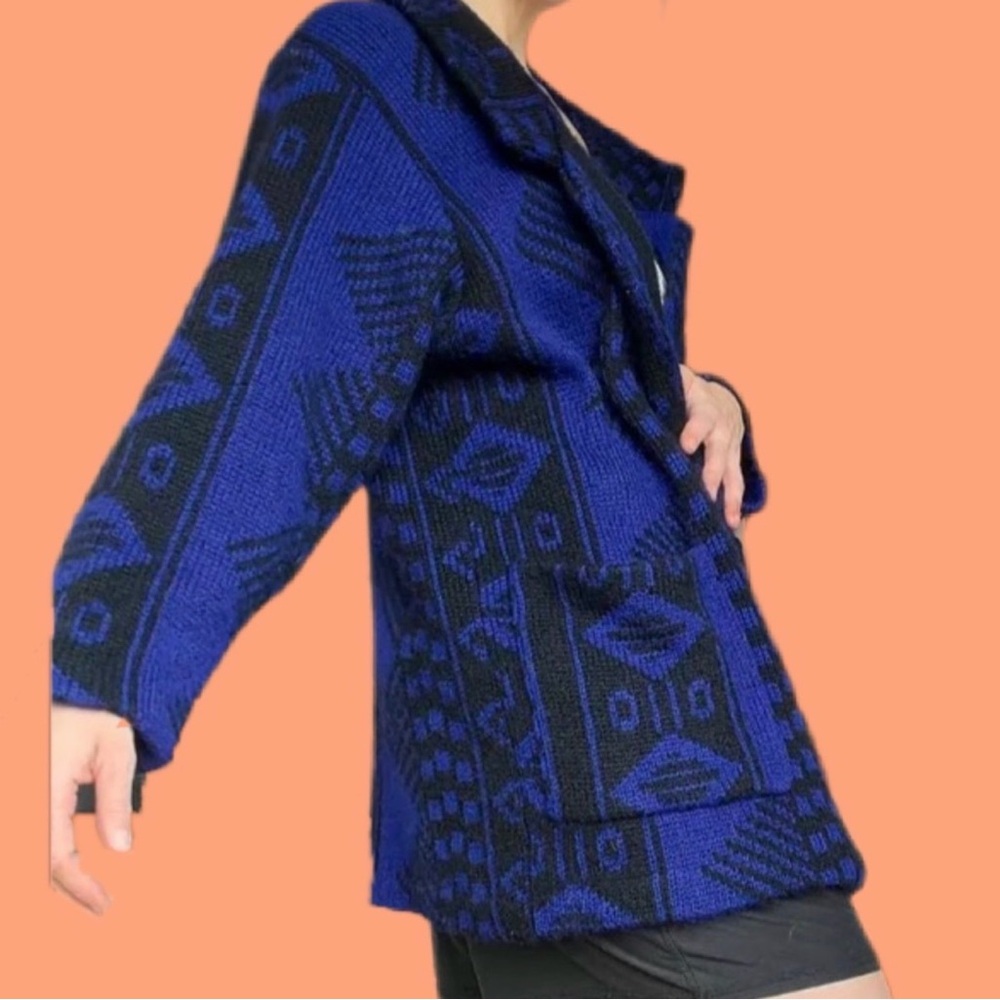 Women's wool blend blazer style jacket coat size M